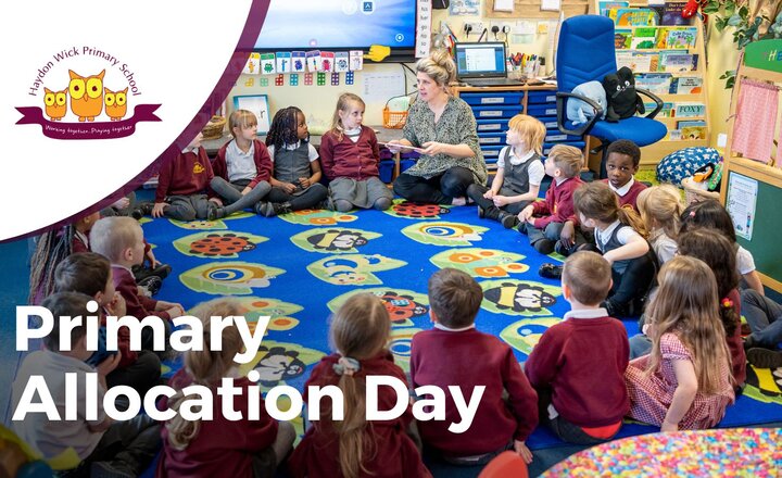 Image of National Offer Day 2023, Joining Haydon Wick Primary School